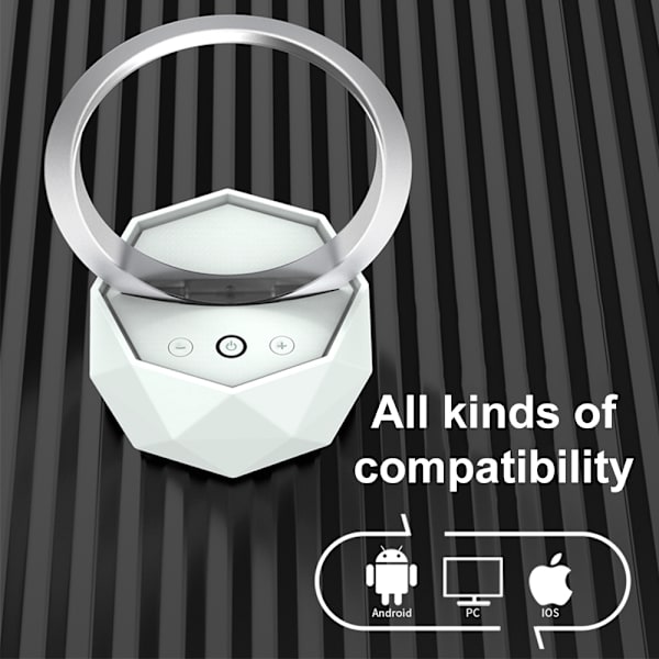 Kannettava langaton Bluetooth-kaiutin LED-valoilla