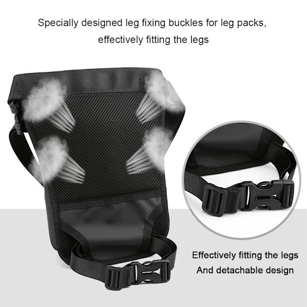 Ny utomhuscykelbenväska vattentät handväska Crossbody väska sport bergsklättring fiskeväska