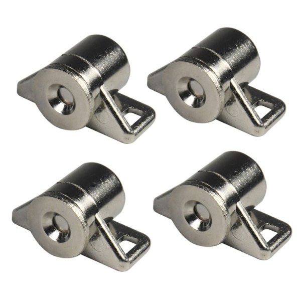 Magnetisk skåpdörrspärr med magneter för skåpdörrspärr Nickel 4pcs