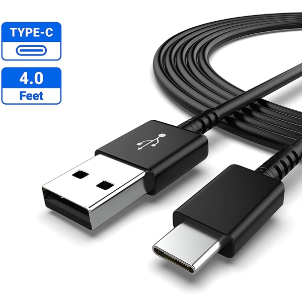 Adaptivt hurtigladende veggladersett med USB C-kabelkompatibel