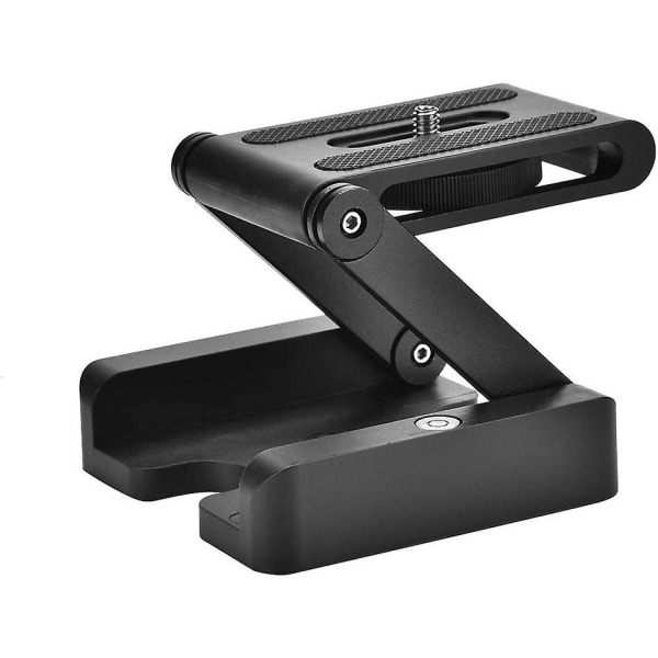 Z Flex Tilt Head, Z-typ lutande flexibel hopfällbar stativhuvud 1/4\" monteringsskruv för Nikon för Canon Dslr-kameror, stativ snabbkopplingsplatta
