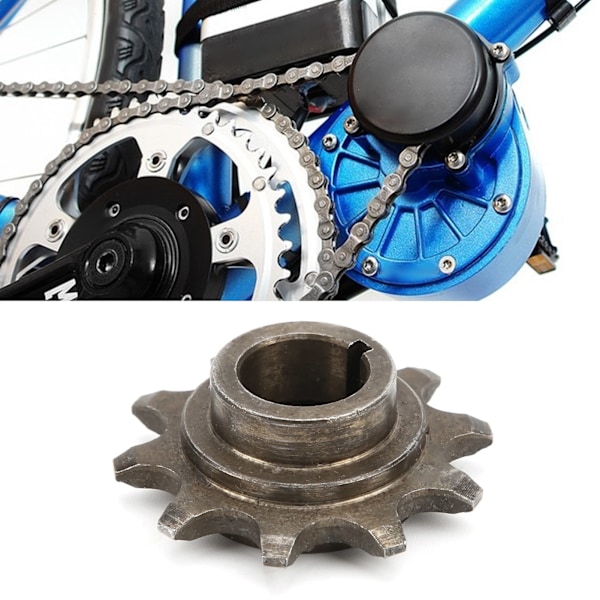 Foran tannhjul 10T Jernlegering for 48cc 80cc 2-takts motorisert sykkel 415 kjede