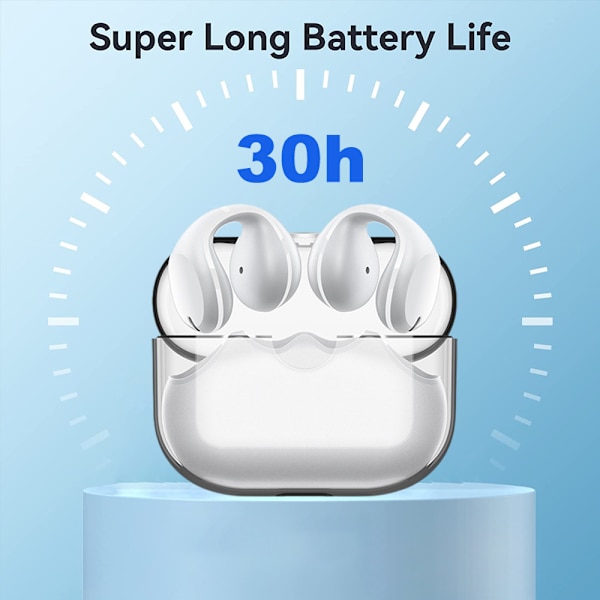 Öronklämma Benledning Hörlurar Öronproppar Bluetooth 5.2,