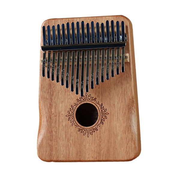 Kalimba tum piano 17 tangenter, bärbar Mbira finger piano gåvor