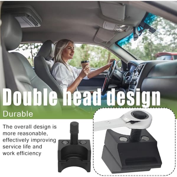 Longziming – Split Hub Steering Knuckle Spreader – High Quality Steel – Double Head for Different Hubs – Tool
