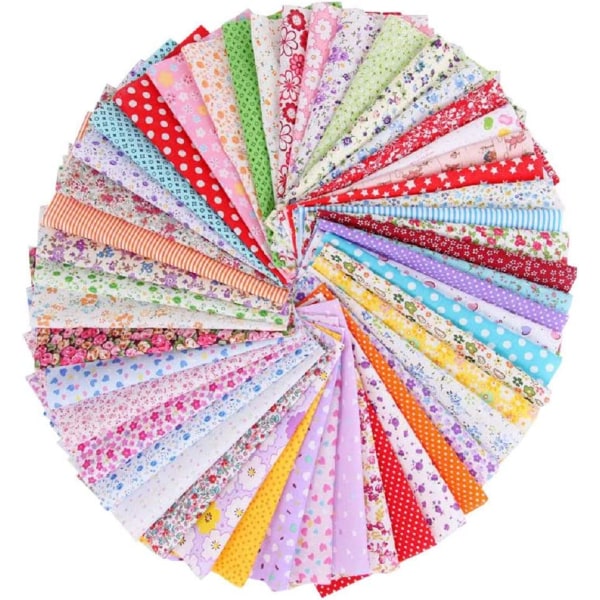 Bomullstygpaket Patchworktyger Bomullstyg DIY Handgjorda