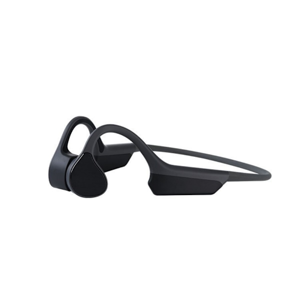 Grå knogleledning Bluetooth-headset