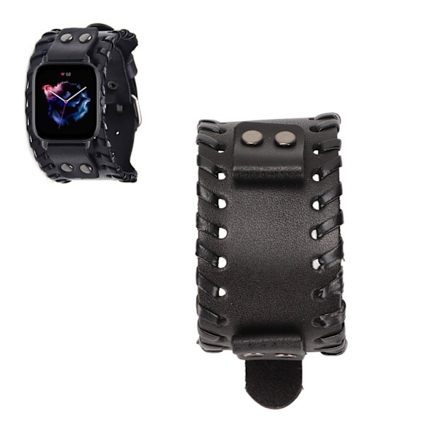Klockarmband Vintage Klockarmband för Amazfit GTR 3/GTR2/2 Mini Klocka och 22mm / 0.86in Ram Klocka