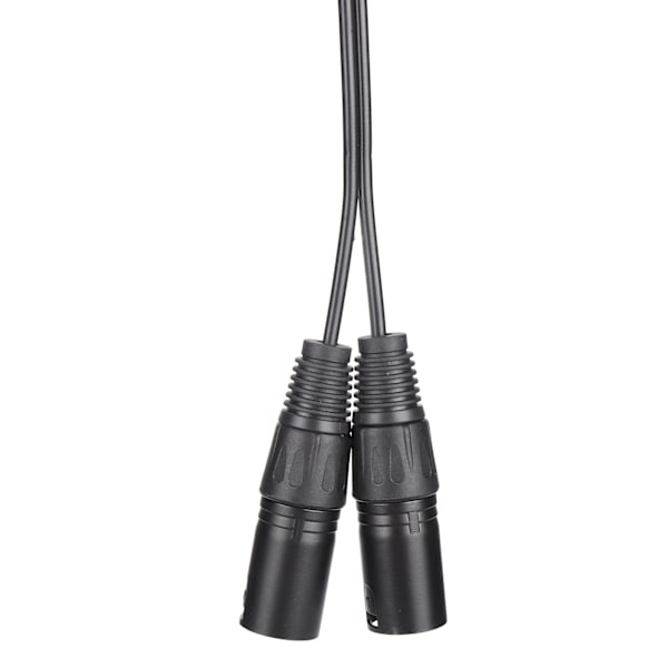 Mikrofonkabel 3,5 mm kontakt til dobbel XLR hann adapter Interconnect Patch Cord3.5 XLR 3 m / 9,8 fot