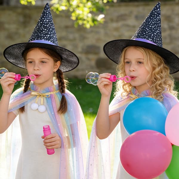 Halloween Wizard Costume Wizard Witch Cloak with Hat for Cosplay Masquerade