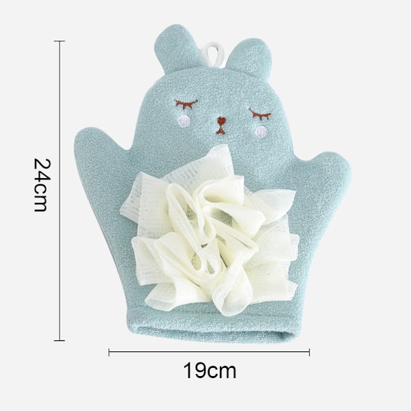 Barnebadehåndkle Dual-Purpose Cartoon Sponge Baby Bath