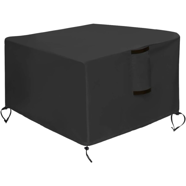 Saking Gas Fire Pit Cover fyrkantig 28 x 28 x 25 tum -