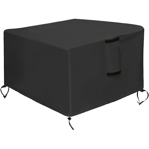 Saking Gas Fire Pit Table Cover Square 28 x 28 x 25 tuumaa -