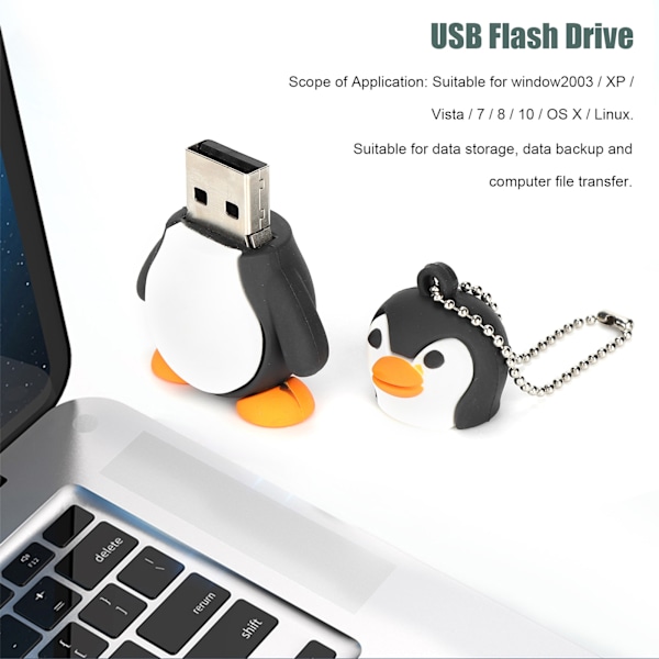 USB-minne Valfritt Lagringsutrymme Söt Form USB-minne för Lagring Överföring Data32GB