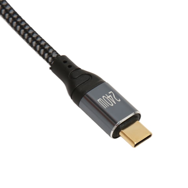 USB C till USB C Kabel 0.5m Hane till Hane PD240W PD3.1 E Mark Chip Nylon Typ C Laddningskabel för Laptop Telefon Tablet