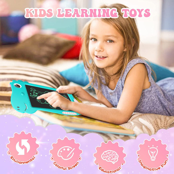 Toddler Toys Kids Writing Tablet 3 4 5 6 År Gamla Pojkar Flickor