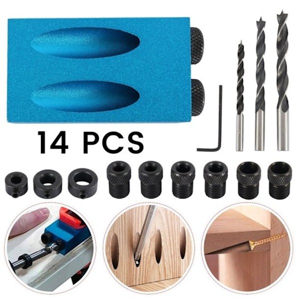 Pluggborr Set