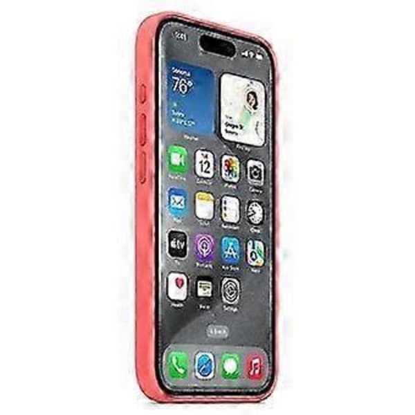 iPhone 15 Pro Silicone Case with MagSafe - Thin, Shockproof, Protective Mobile Case Red Red Red