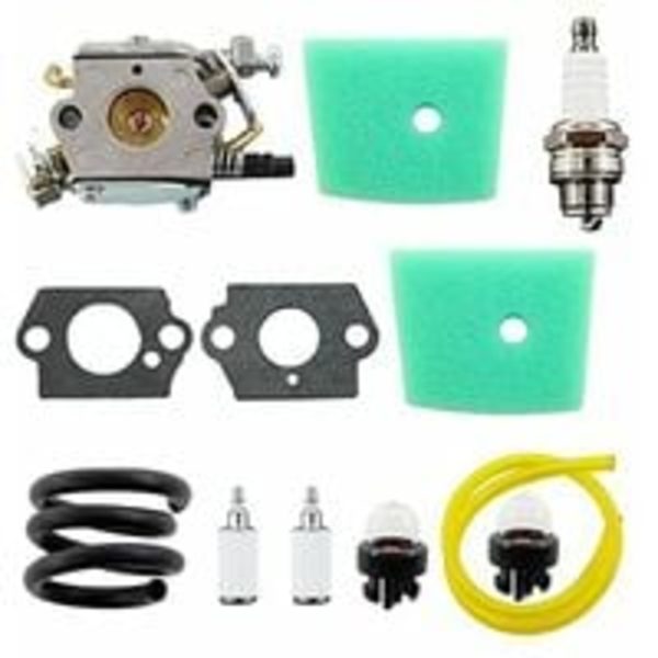 Husqvarna 123 123C 123L 123LD 223 223L 223R 322C 322L 322R 323 323C 323L 325 325C 325CX 325L 325LX 326 326C 326L 326LX -kaasuttimen ilmansuodatinletku