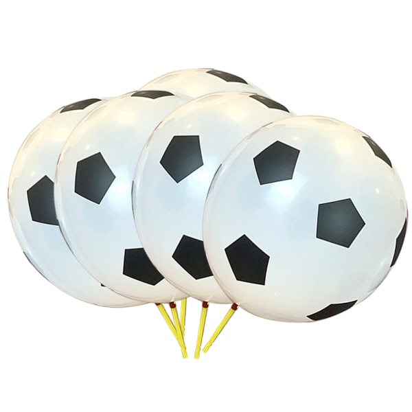 Fotbollsballonger, Latex Fotbollsballonger Kit Fotbollsfest