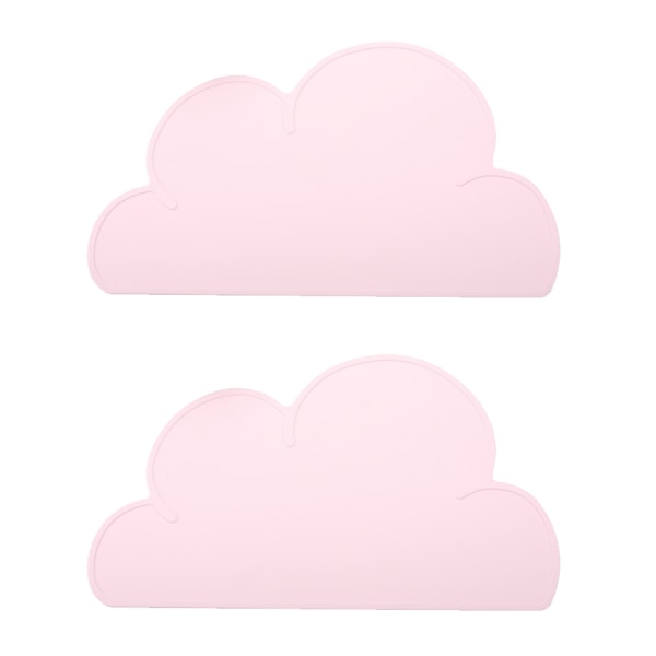 Barneplacematte - Silikon skyformet plassmatte sklisikker plassmatte