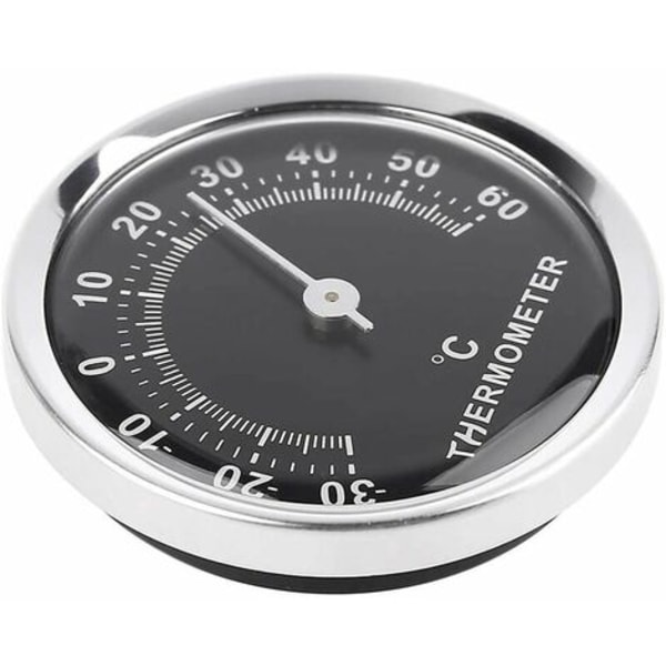 Mini biltermometer 58 mm - Mekanisk analog temperaturvisning med klistremerke biltermometer hjem mini biltermometer