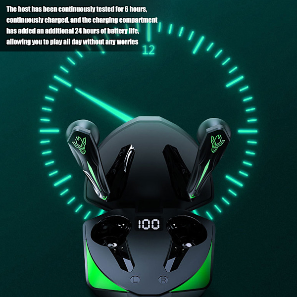 1 stk. Bluetooth esports headset Touch esports gaming headset Lav latenstid