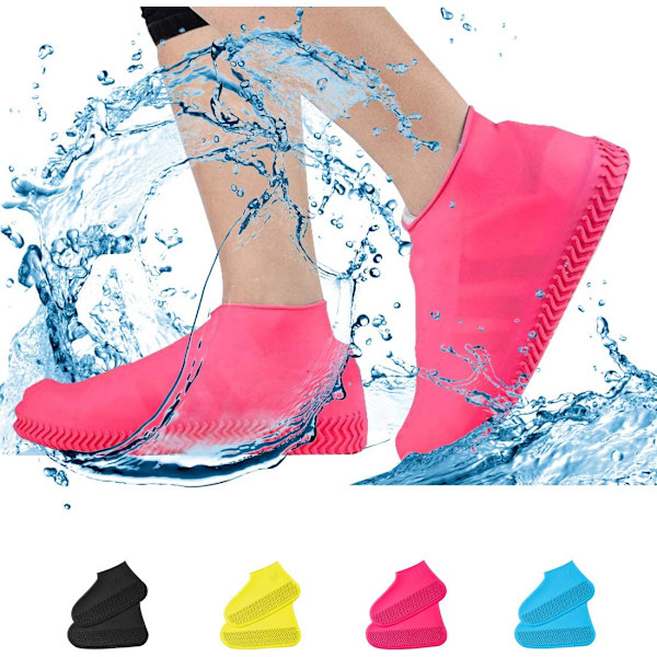 1 st regn stövlar, vattentät, smutsavvisande, rosa, storlek S