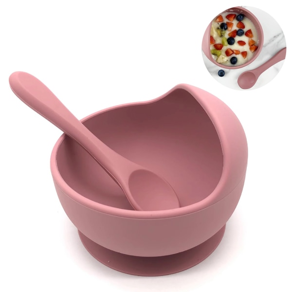 Silikon Baby Mateboller Baby Boller Småbarnsboller Silikon