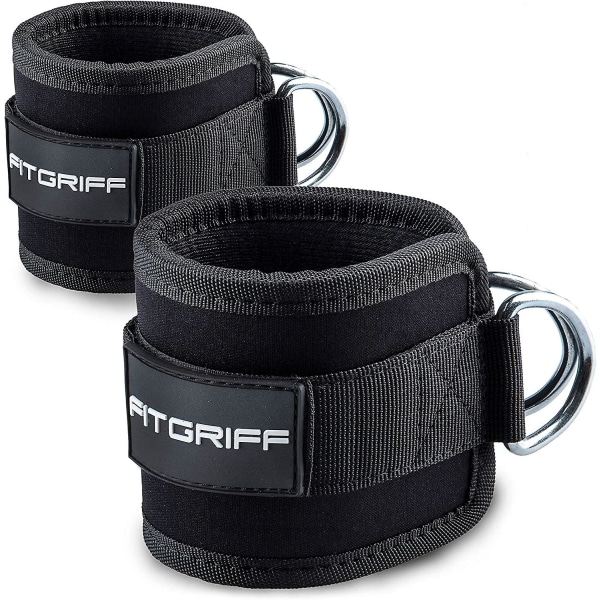 2 Pcs Padded Foot Straps, For Physical Training On The Cable Machine, Ankle Straps For Men And Women