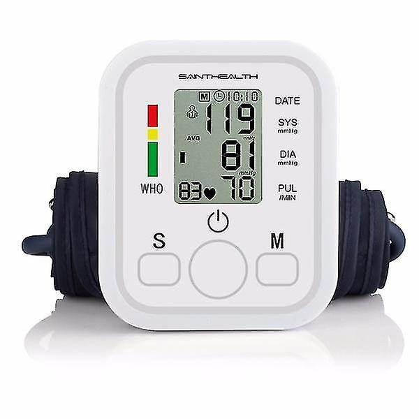 Terveyshoidon Lcd-ylävarren verenpainemittari