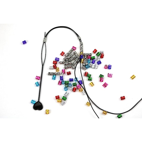 6-pakke Hurtigperler for Lasting Perler/Automatisk Hårfletter
