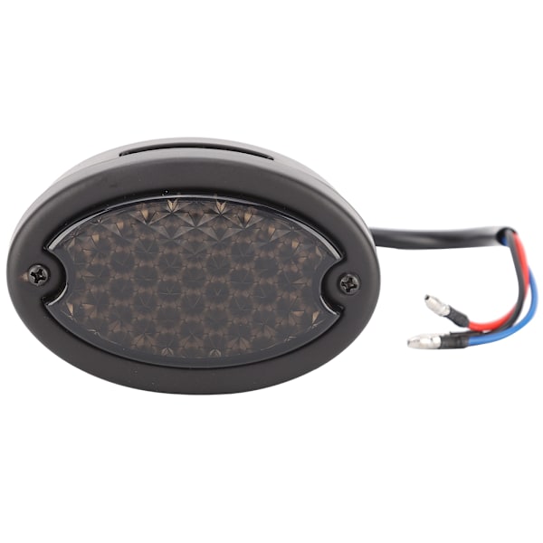 Motorcykel Retro LED Baglygte Blinklys Stop Brems Nummerplade Lampe Røgfarvet Linse