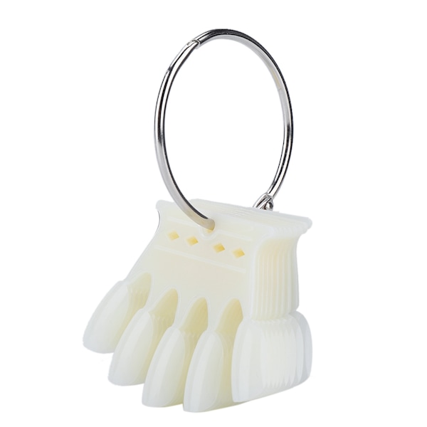 50 stk. neglekunst øvetips manicure polish gel farve display neglelak visningsværktøj 4#