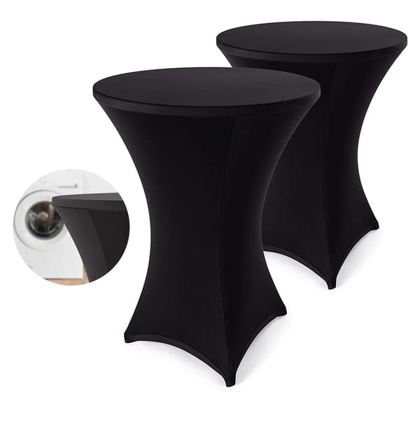 2-pack Stretchöverdrag Ståbord Överdrag - Elegant Ståbordsöverdrag