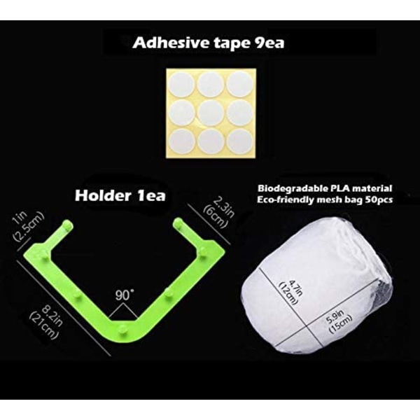Triangle Tri-Holder Filter, Vask Si, Biodegra