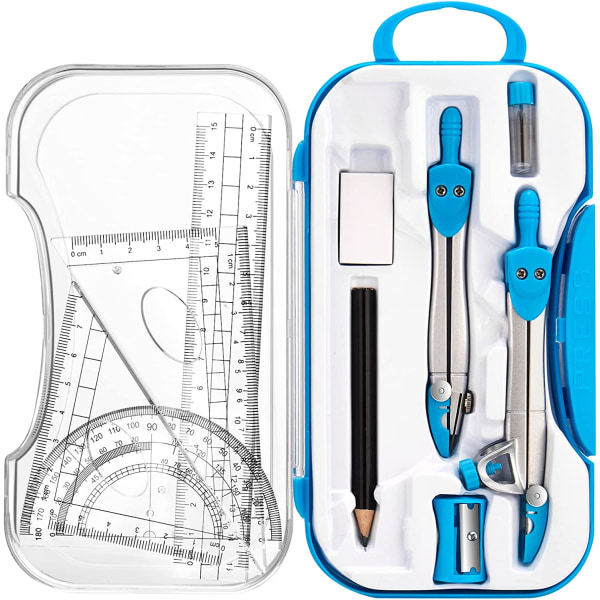 10 stycken Geometry Math Supplies Kit