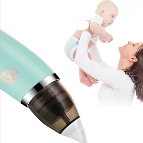 Baby Nasal Aspirator, Elektrisk Nässug för Nyfödda, Intelligent Laddning, Nässlem Remover, Miljövänlig Sanitet, Lämplig för Spädbarn och