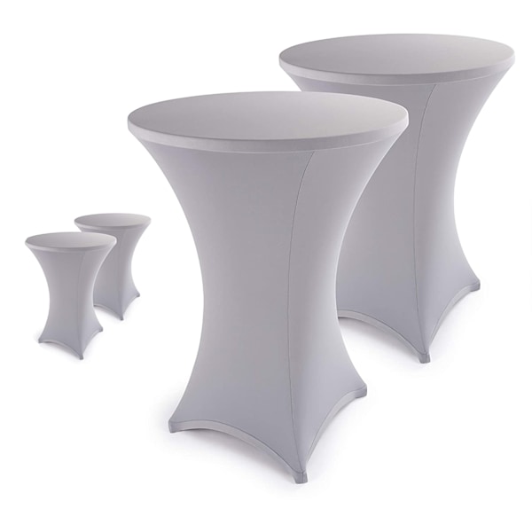 2-pack stretchöverdrag för ståbord - Eleganta ståbordsöverdrag