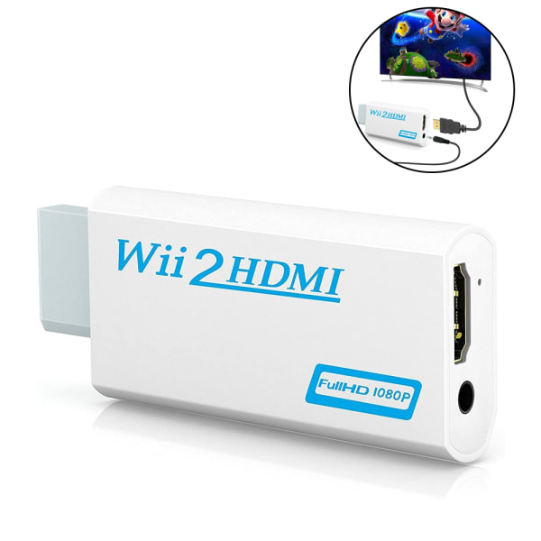 Wii Hdmi-konverteradapter, Wii til Hdmi-stik til videooutput