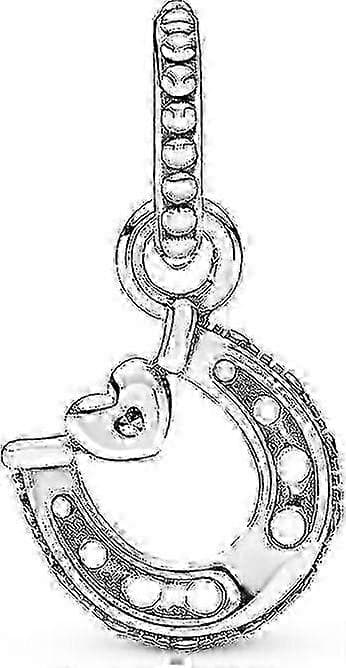 Pandora Lykke Hestesko Charm Sterling Sølv, 2024 Ping[TT]