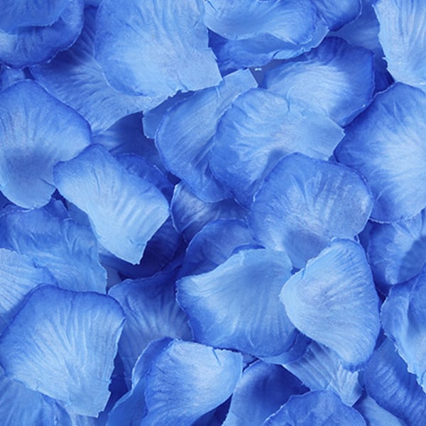 12 poser kunstige roseblader, ikke-vevde blomsterblader for