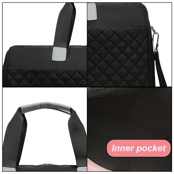 Reise Duffel Bag for Kvinner Weekender Overnatting Bager Stor