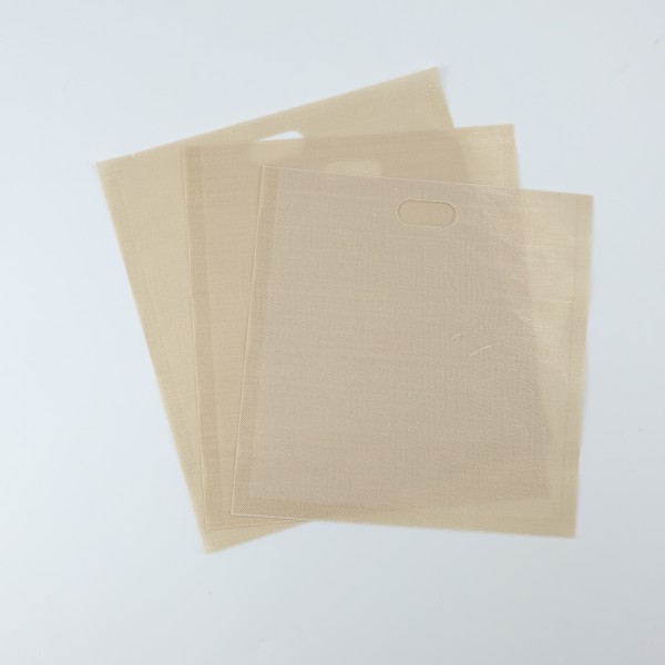 6 stk. Non-Stick Toasterposer, Toasterposer Non Stick Sandwich Toastie Pose Premium Genanvendelige Toasterposer, Toastieposer Varmebestandige Pizza Brød Snack