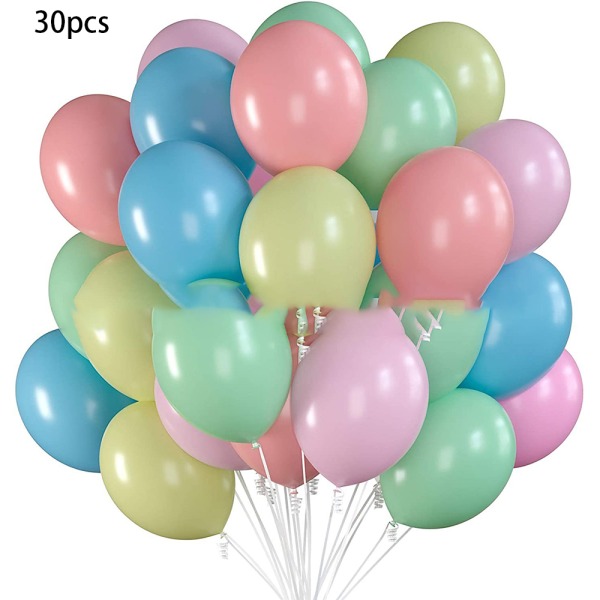 Festballonger, 90-pakning, 10-tommers ballongsett med festivaltema