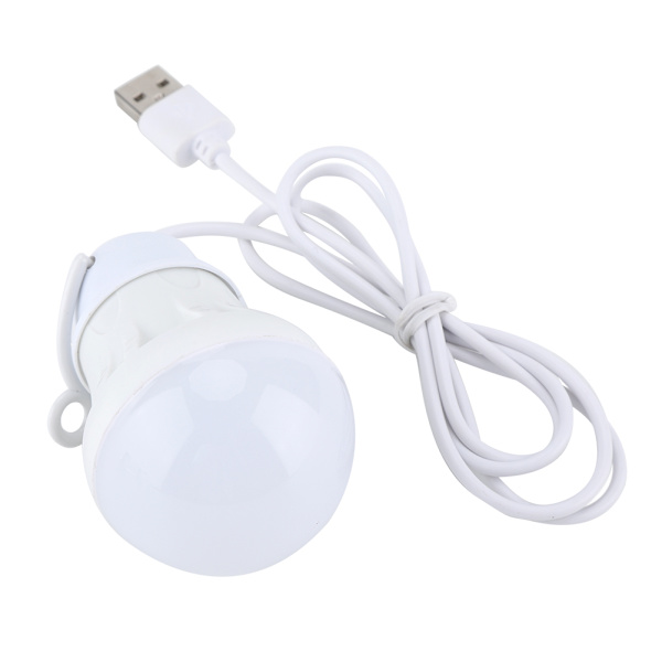 10 st USB 3W 5V Lågspännings LED-lampor med energisparfunktion, laddningsbara nödljus