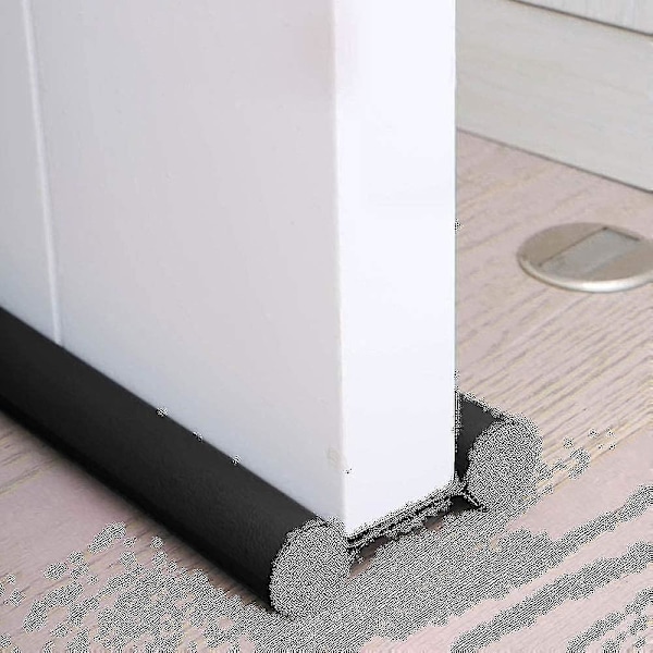 Dragstopp under dörr, ljudisolerande och dammtät design för komfort året runt, lättinstallerad tätningslist för de flesta dörrtyper, bibehåller