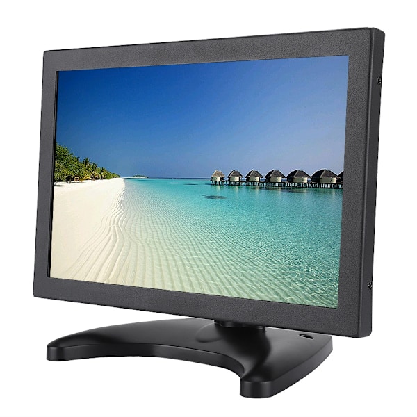 10,1 tum 1280*800 HD Industriell Inbäddad LCD-skärm Full Metallhölje 100-240V AU