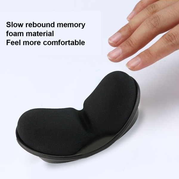 Memory Foam Mus Handledsstöd Tangentbord Handledsstödsskydd Anti-sladd