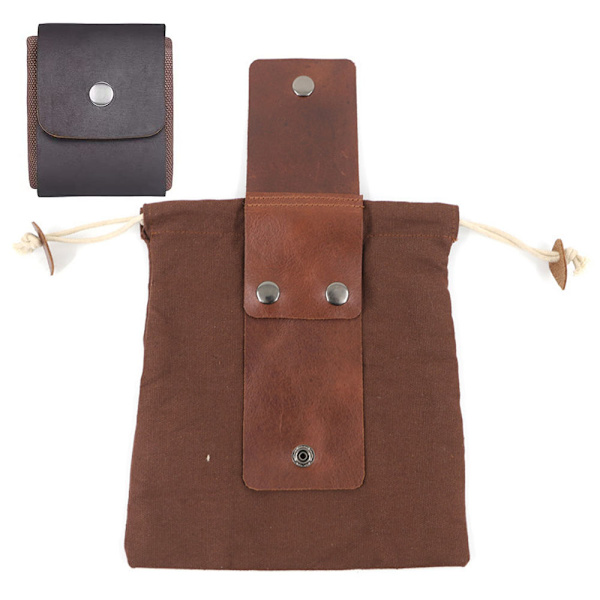Lerret Fôring Lomme, Hage Fruktplukking Bag, Sopp